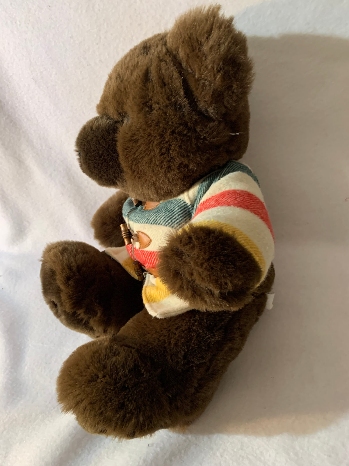 Large Weighted stuffed animal, jumbo bear with 6 lbs, washable plush buddy