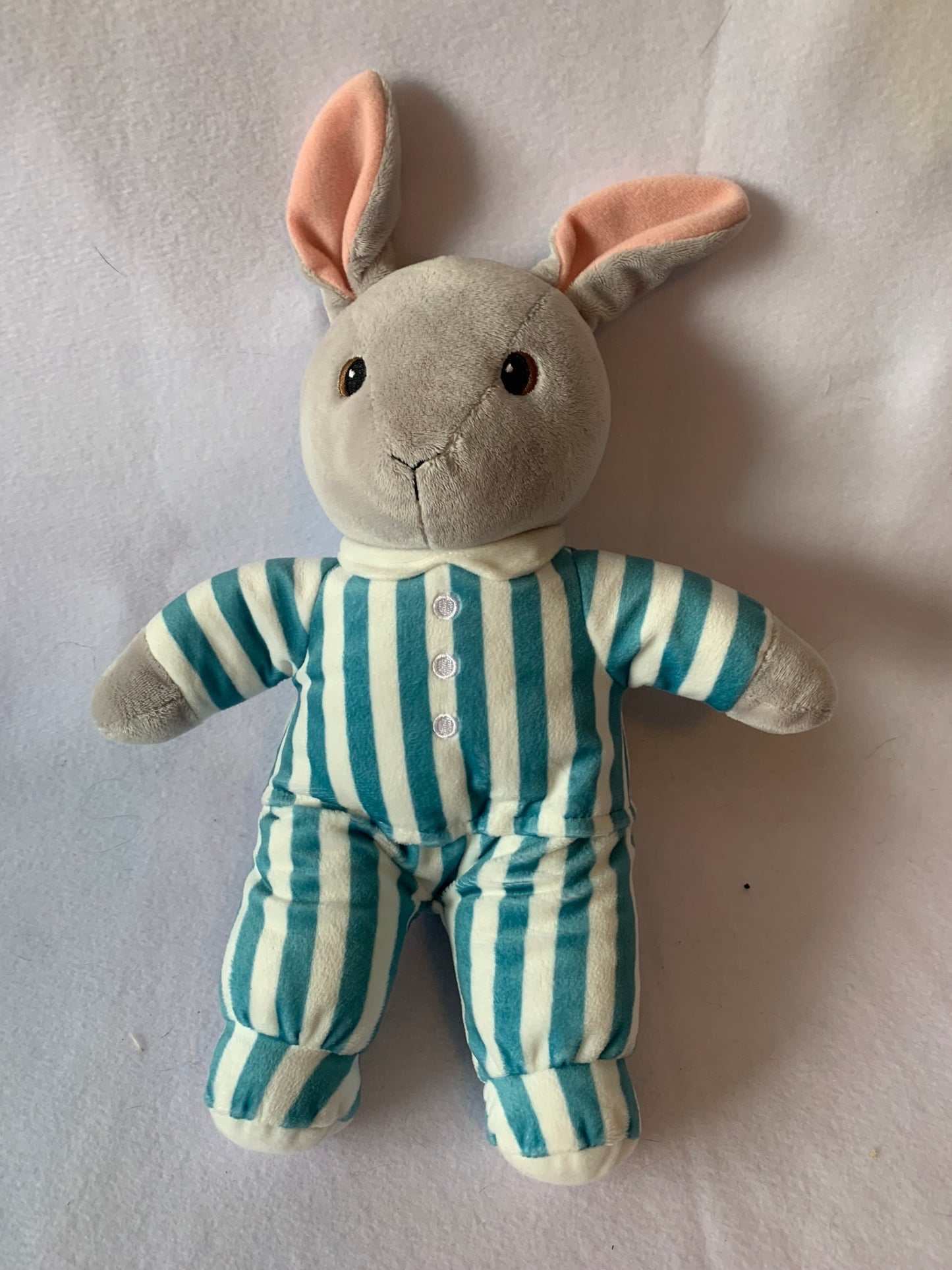 Weighted stuffed animal, bunny with 3 lbs, washable plush buddy, rabbit, Easter, Good Night Moon or Peter Rabbit