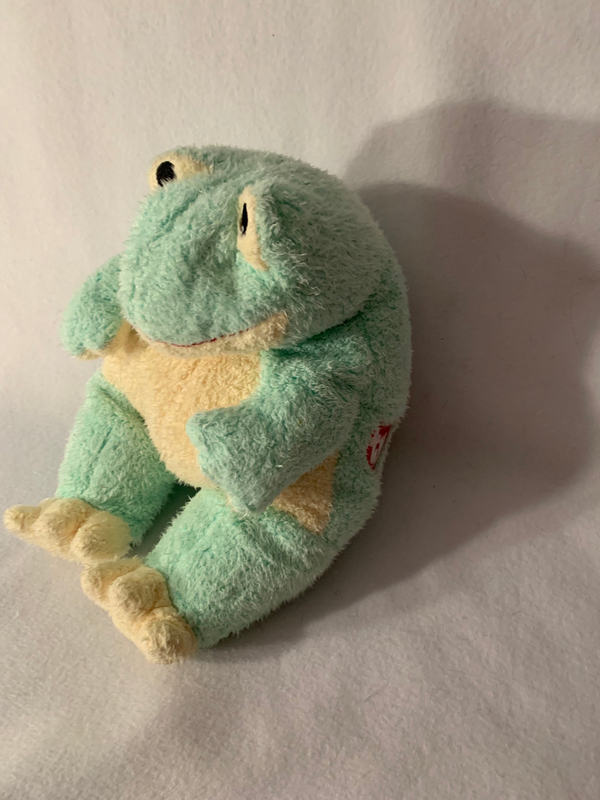 Weighted stuffed animal - frog, dog, pig, elephant or bear with 3