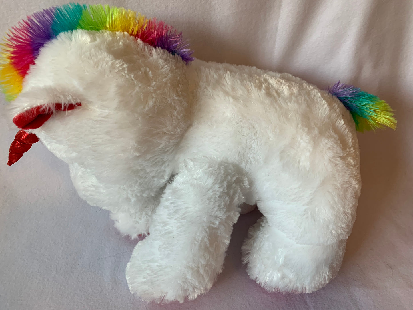 Jumbo Weighted stuffed animal, Llama, Unicorn, Elephant or Bear, plush with 6 lbs - washable, weighted buddy, Aunt Sandy's Sewing