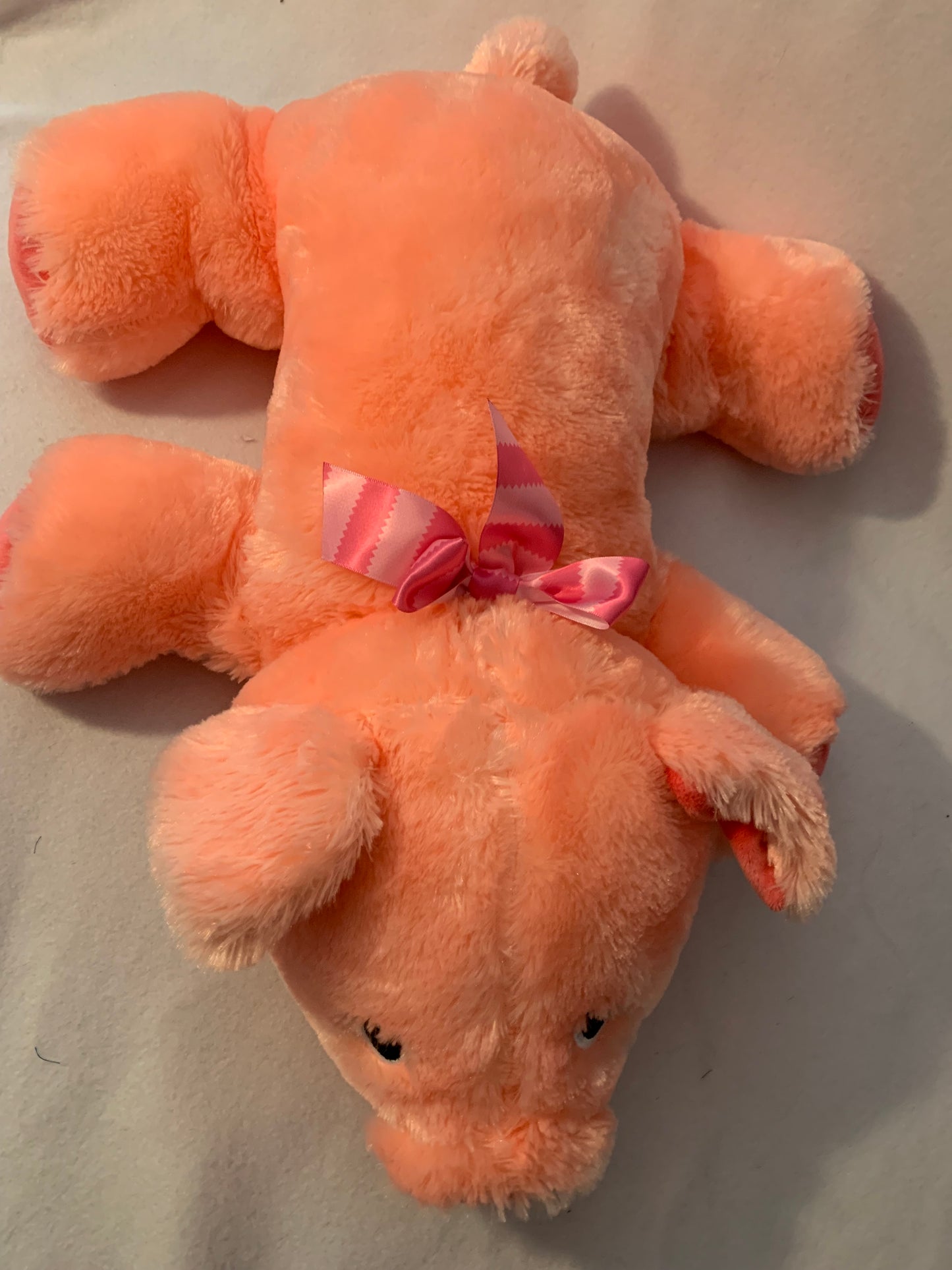 Weighted stuffed animal, Jumbo owl, pig, bunny or chick with 10 lbs, large washable weighted buddy, duck, Easter