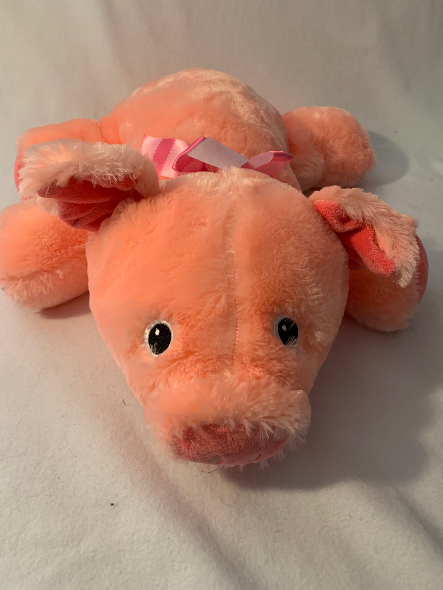 Weighted stuffed animal, Jumbo owl, pig, bunny or chick with 10 lbs, large washable weighted buddy, duck, Easter