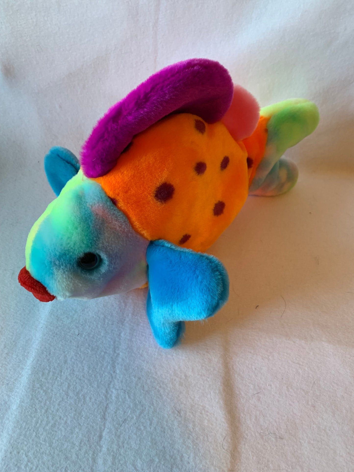 Weighted stuffed animal, Rainbow fish with 3 lbs, Various fish, platypus, washable weighted plush buddy,  AUTISM PLUSH FISH