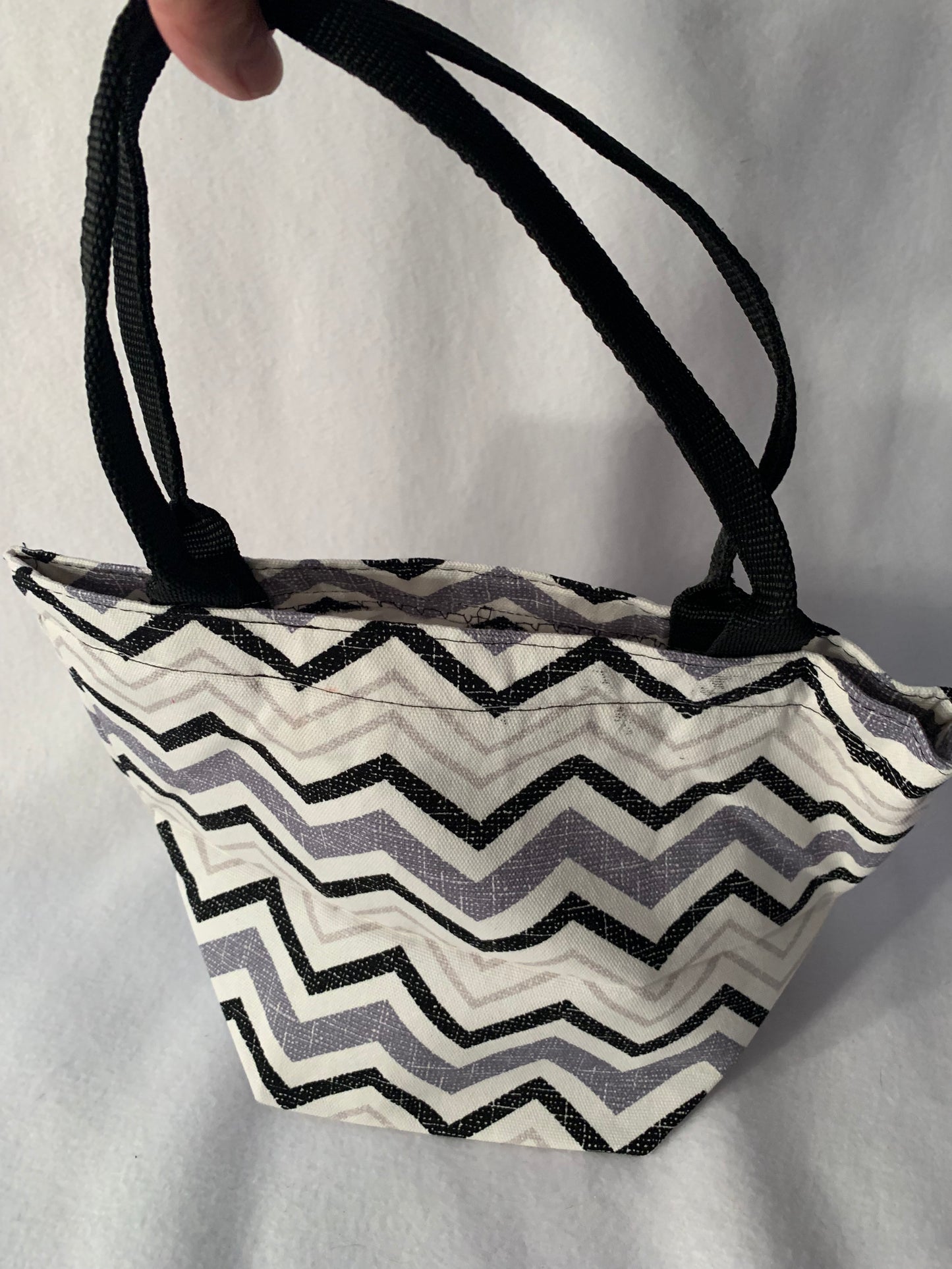 Quilted Tote Bag in various patterns, small-medium sized, Washable