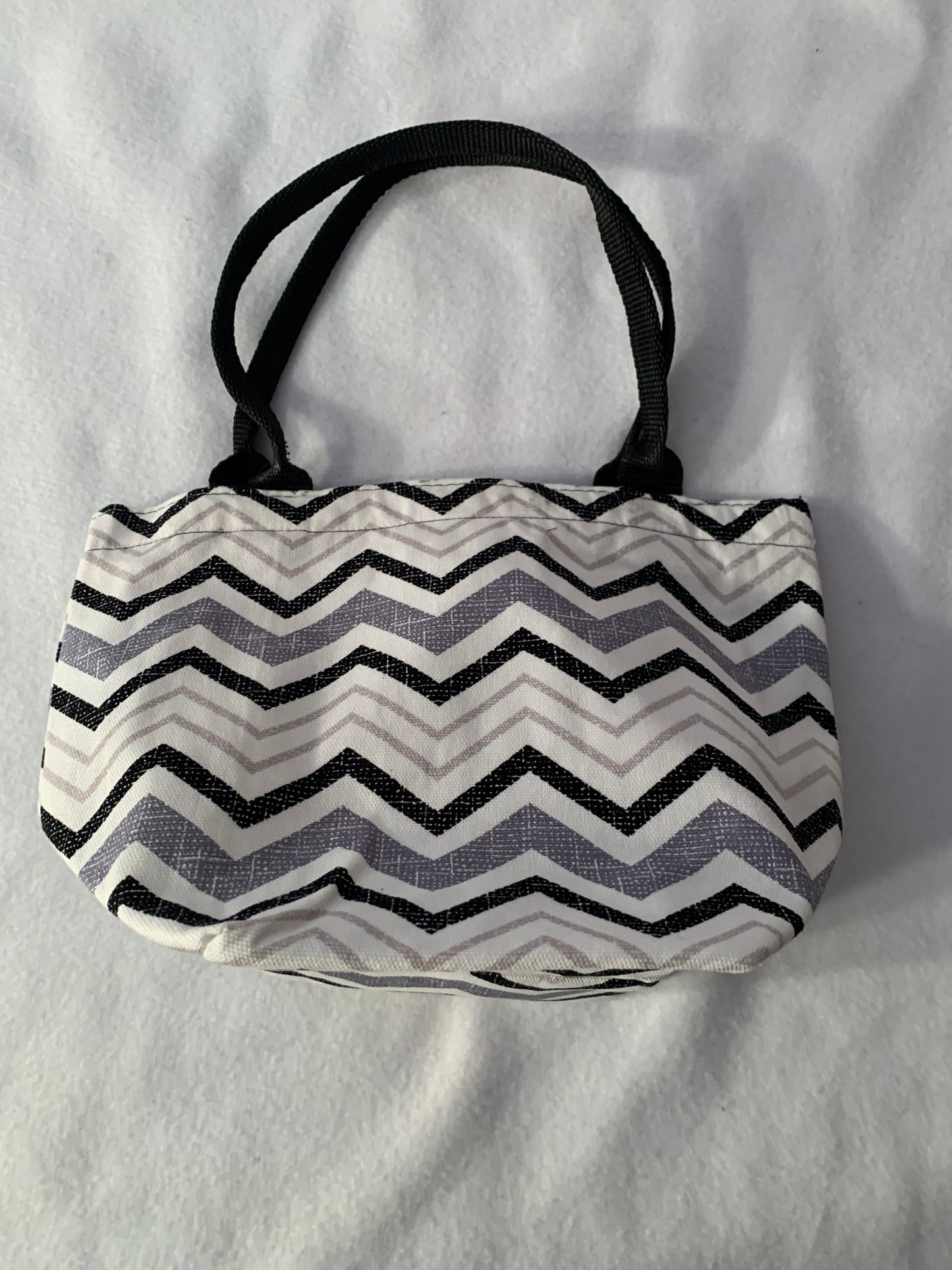 Quilted Tote Bag in various patterns, small-medium sized, Washable