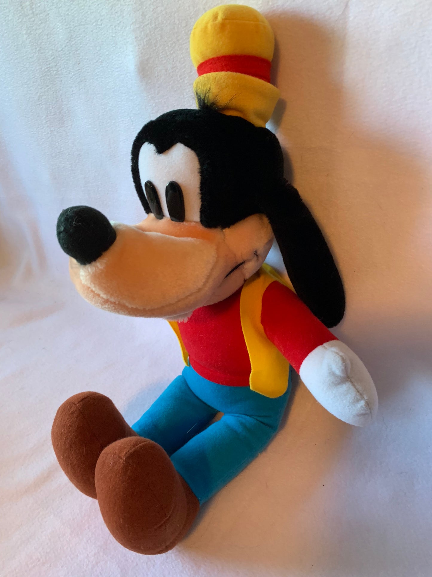 Weighted stuffed animal, Goofy with 3 lbs, AUTISM SENSORY TOY, washable plush buddy, cartoon dog