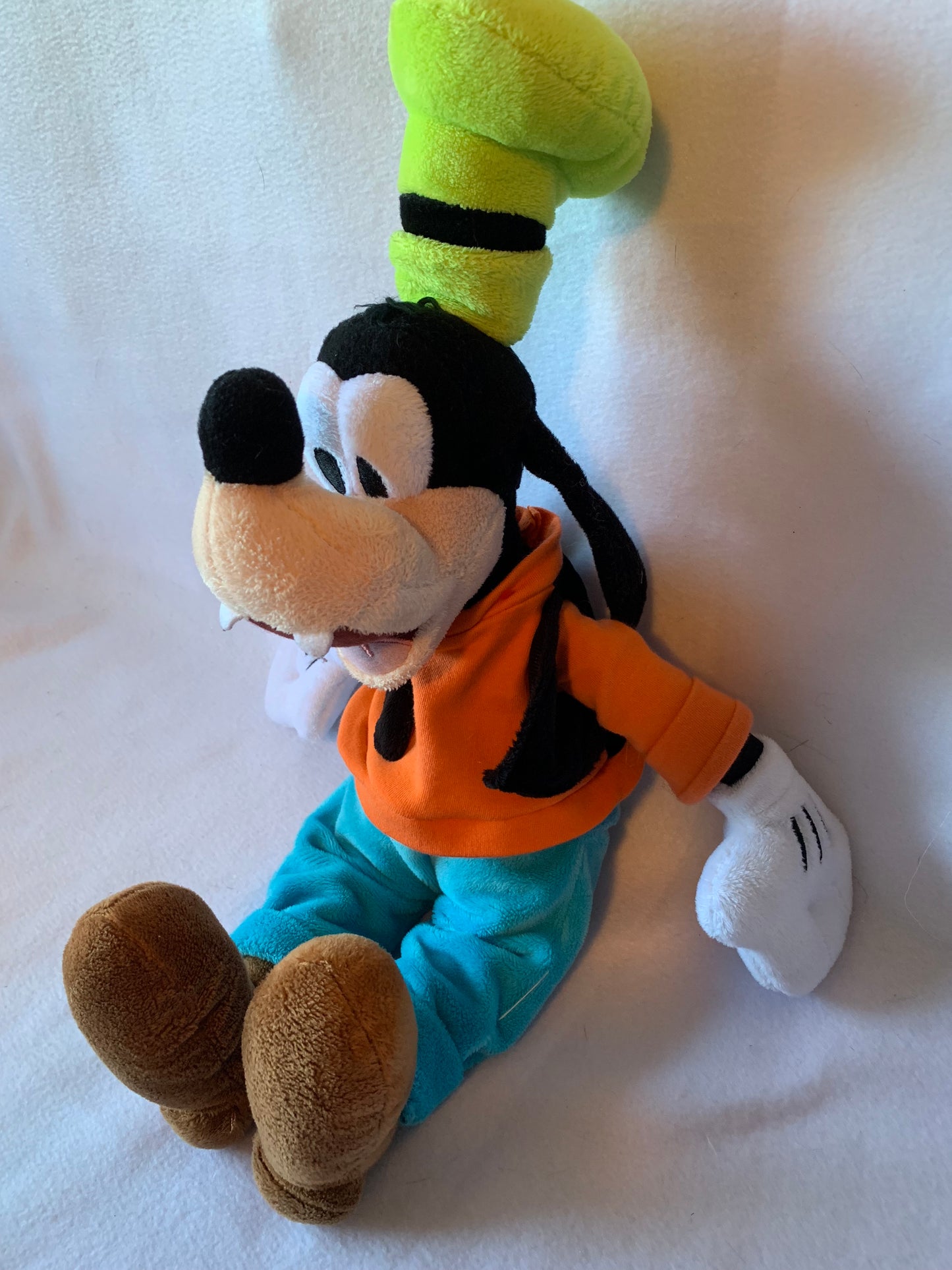 Weighted stuffed animal, Goofy with 3 lbs, AUTISM SENSORY TOY, washable plush buddy, cartoon dog