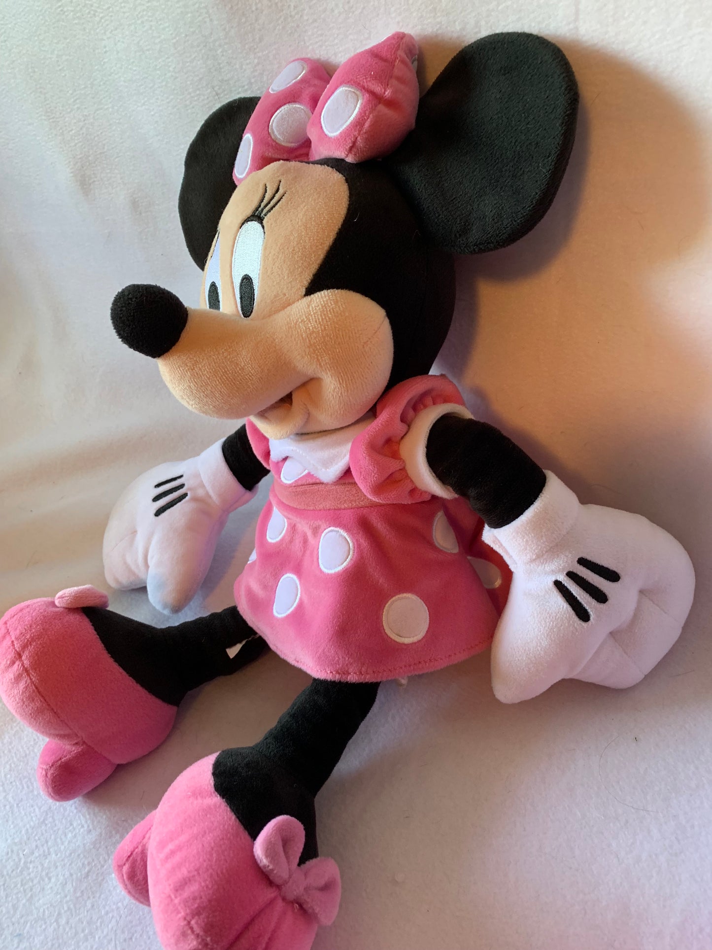 Weighted stuffed animal, Mickey or Minnie Mouse with 3 lbs, AUTISM SENSORY TOY, washable plush buddy