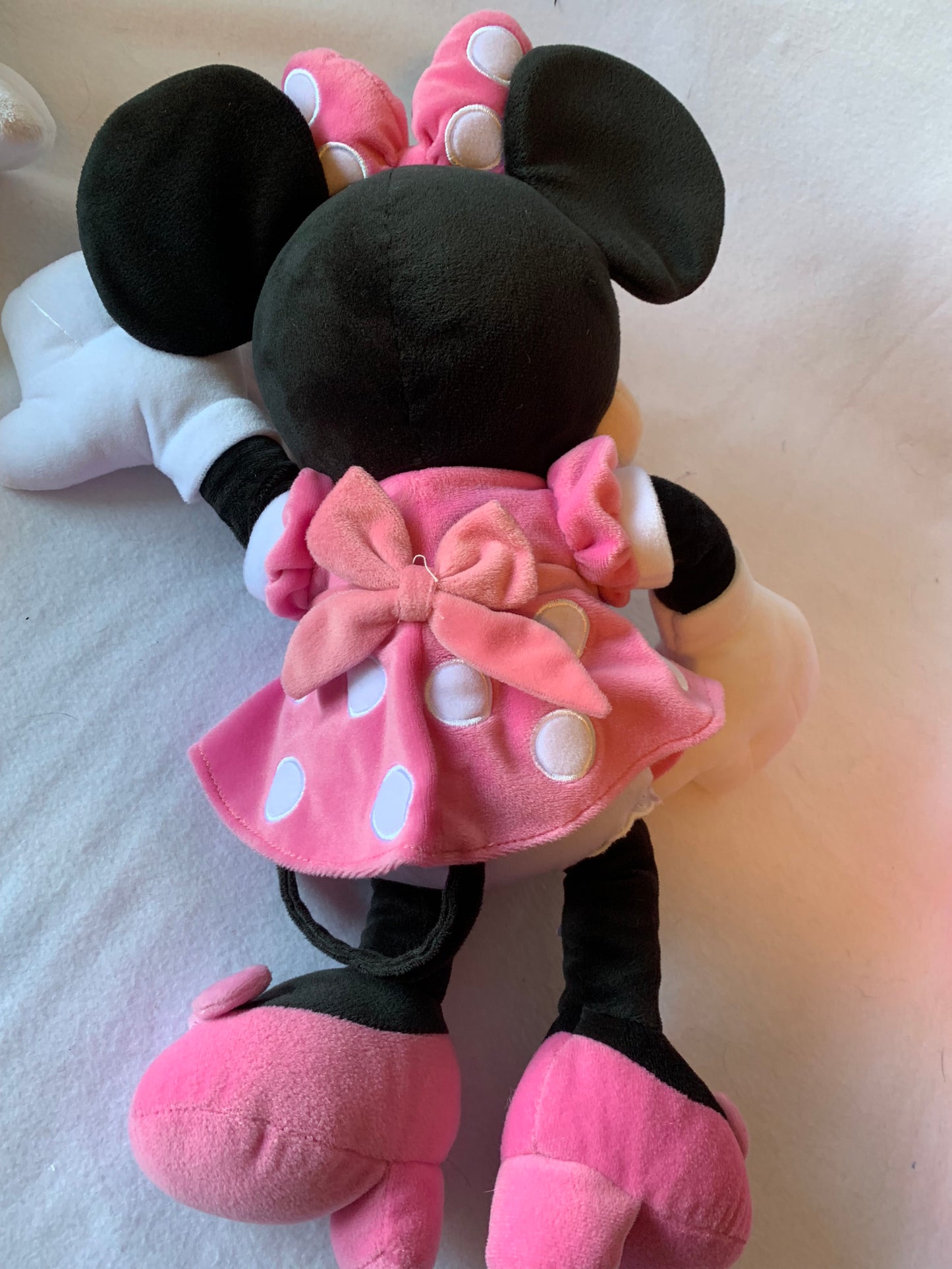 Weighted stuffed animal, Mickey or Minnie Mouse with 3 lbs, AUTISM SENSORY TOY, washable plush buddy