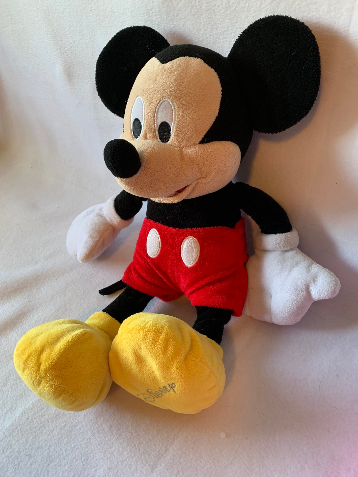 Weighted stuffed animal, Mickey or Minnie Mouse with 3 lbs, AUTISM SENSORY TOY, washable plush buddy