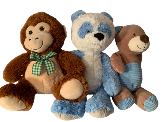 Weighted stuffed animal, teddy bear or monkey, sensory toy with 5 lbs, AUTISM WEIGHTED PLUSH, , washable buddy
