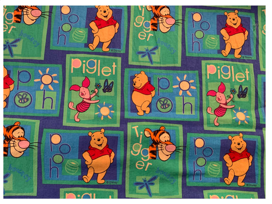 Small Weighted Blanket Winnie the Pooh, 4 lbs, sleep aide, washable, autism, Piglet, Tigger SALE!!
