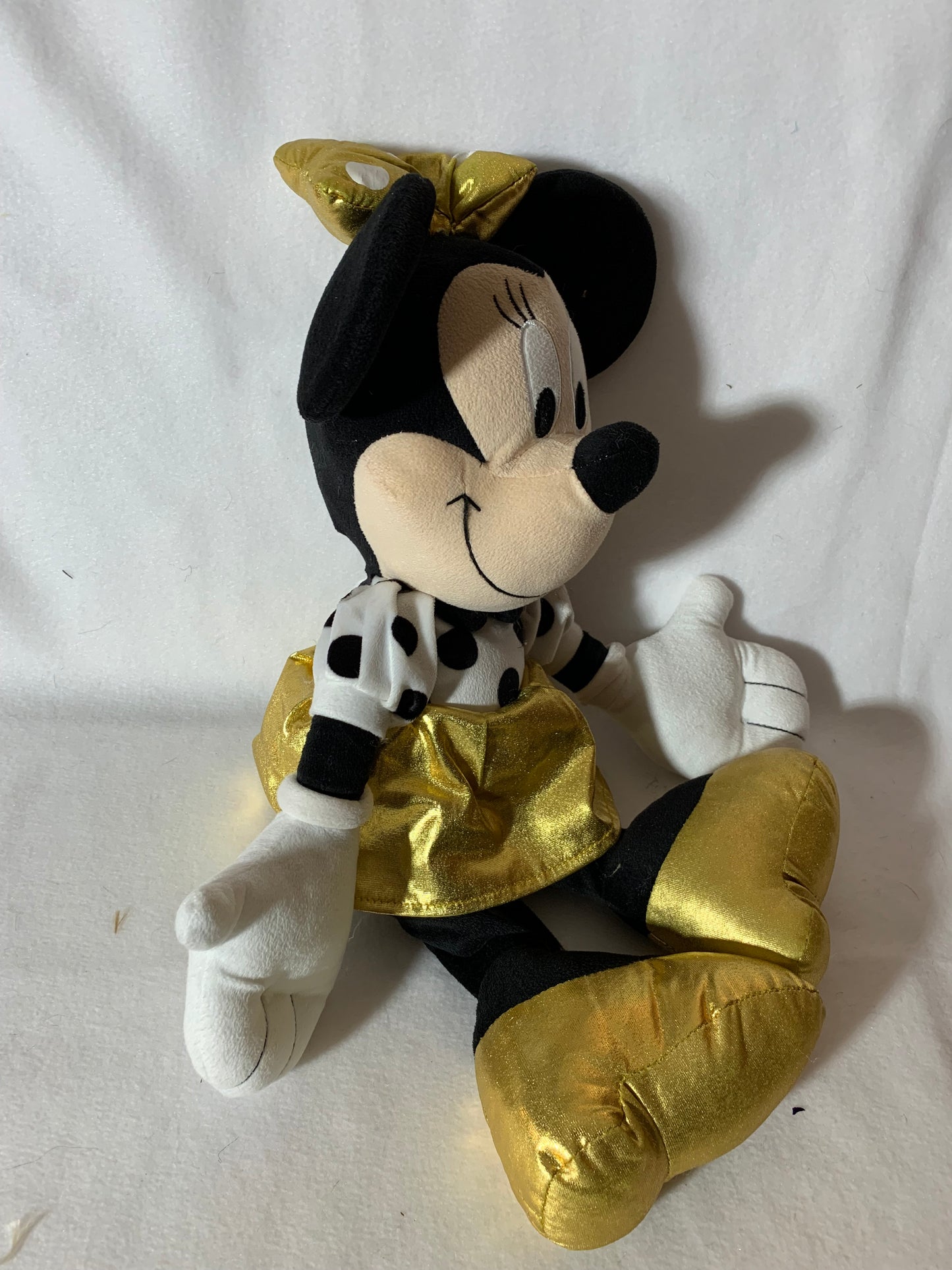 Weighted stuffed animal, Minnie Mouse with 4 lbs, AUTISM SENSORY TOY, washable plush buddy