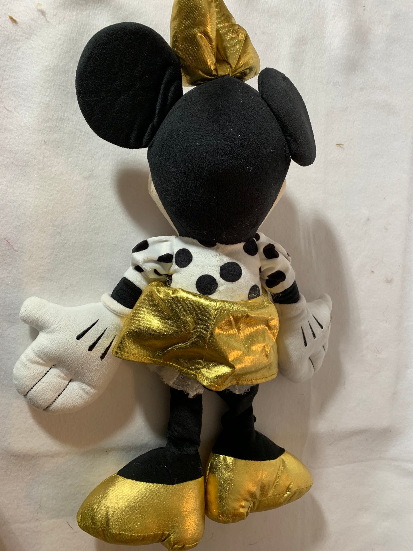 Weighted stuffed animal, Minnie Mouse with 4 lbs, AUTISM SENSORY TOY, washable plush buddy