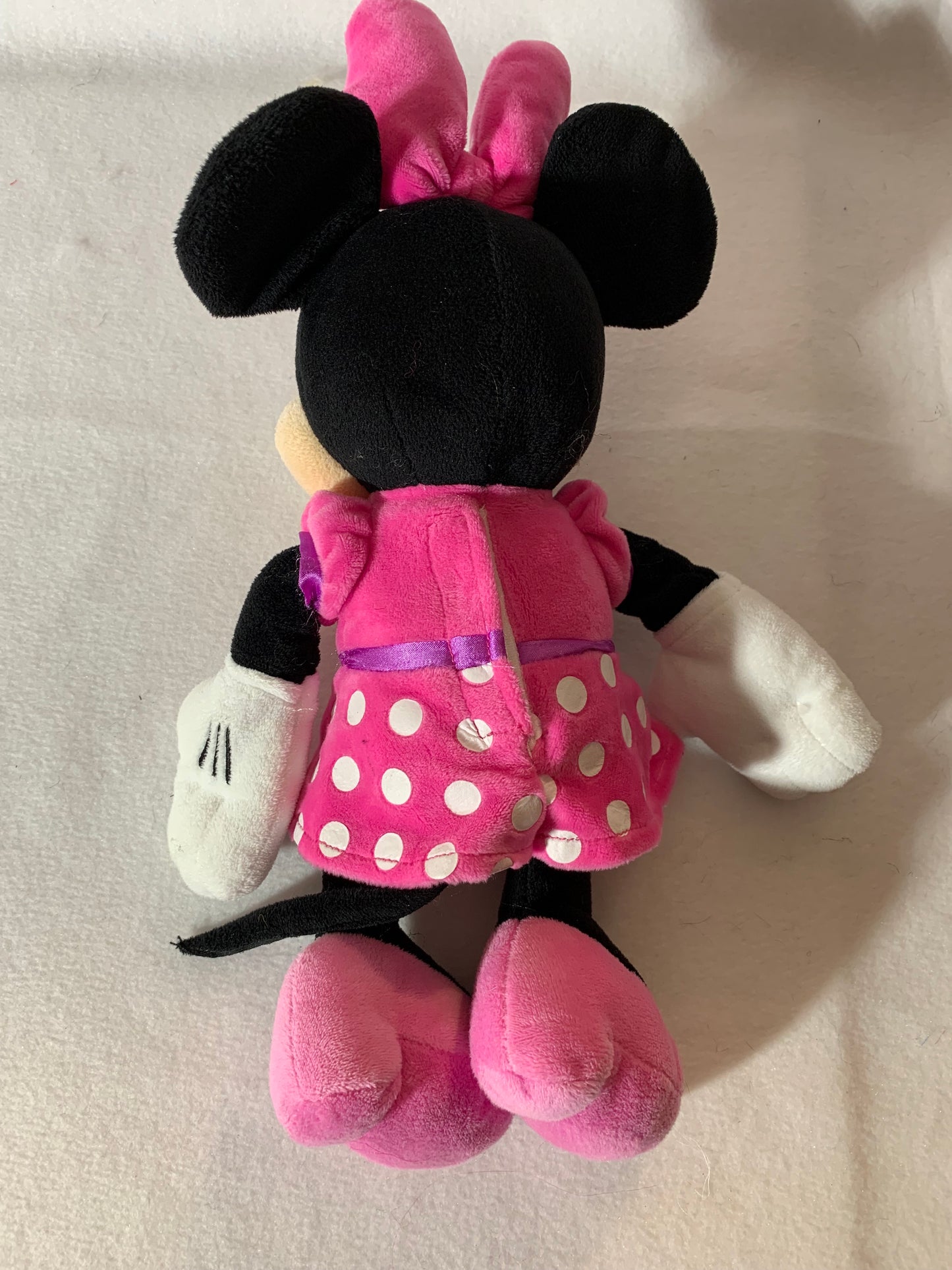 Weighted stuffed animal, Minnie Mouse with 4 lbs, AUTISM SENSORY TOY, washable plush buddy