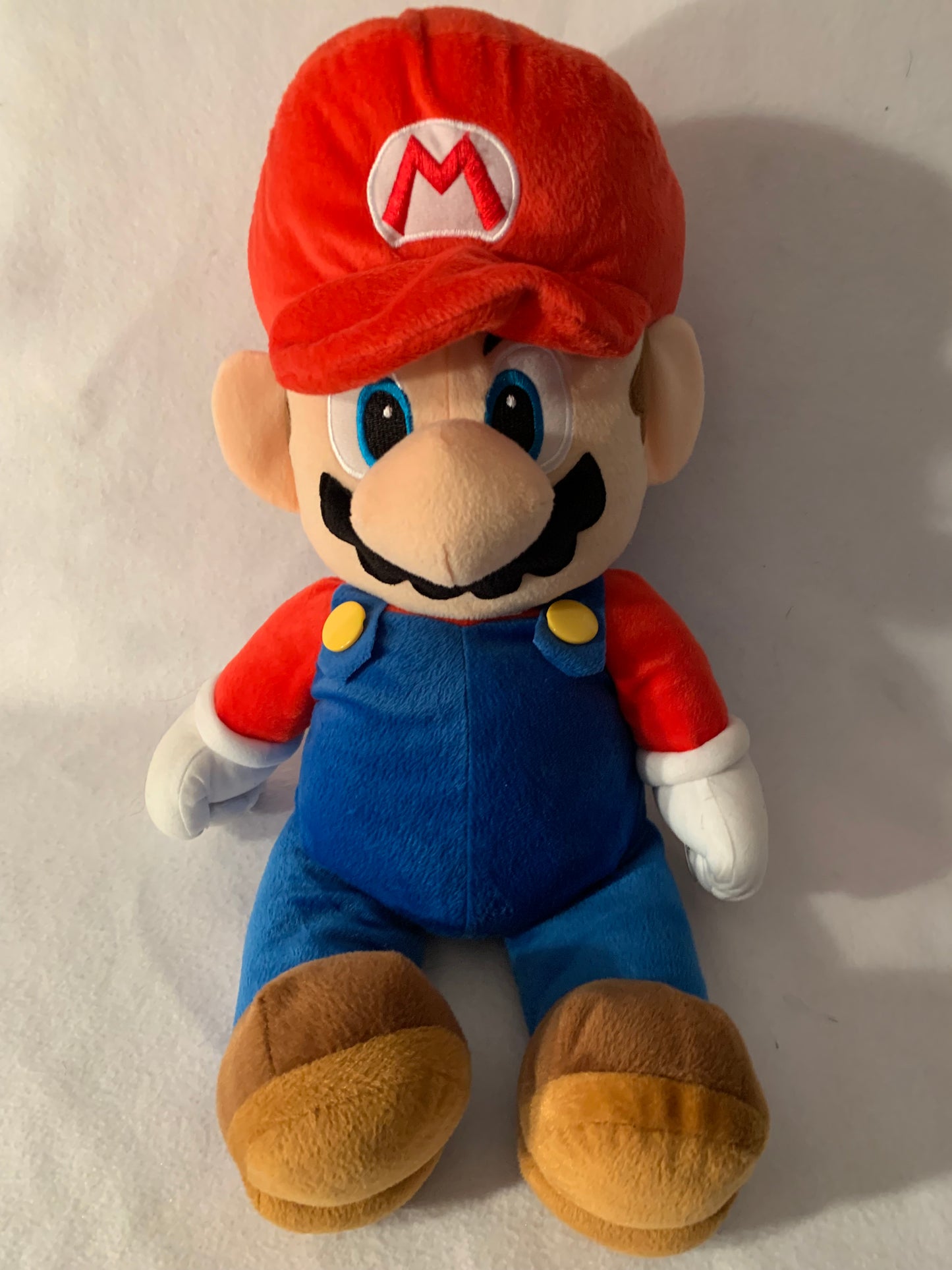 Weighted stuffed animal, jumbo Mario doll, dragon or bunny with 8 lbs, large plush - washable, ready to ship