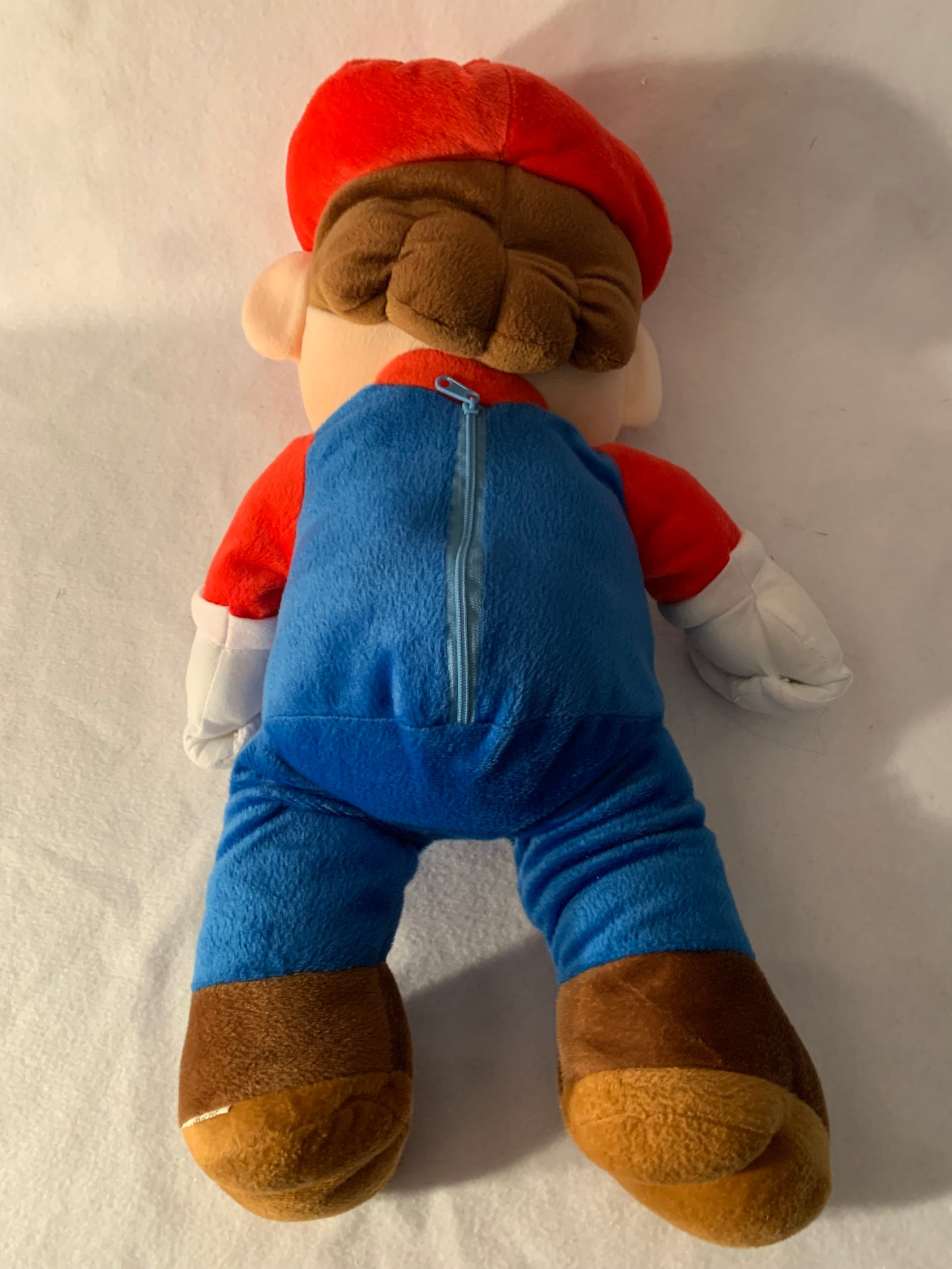 Weighted stuffed animal, jumbo Mario doll, dragon or bunny with 8 lbs, large plush - washable, ready to ship