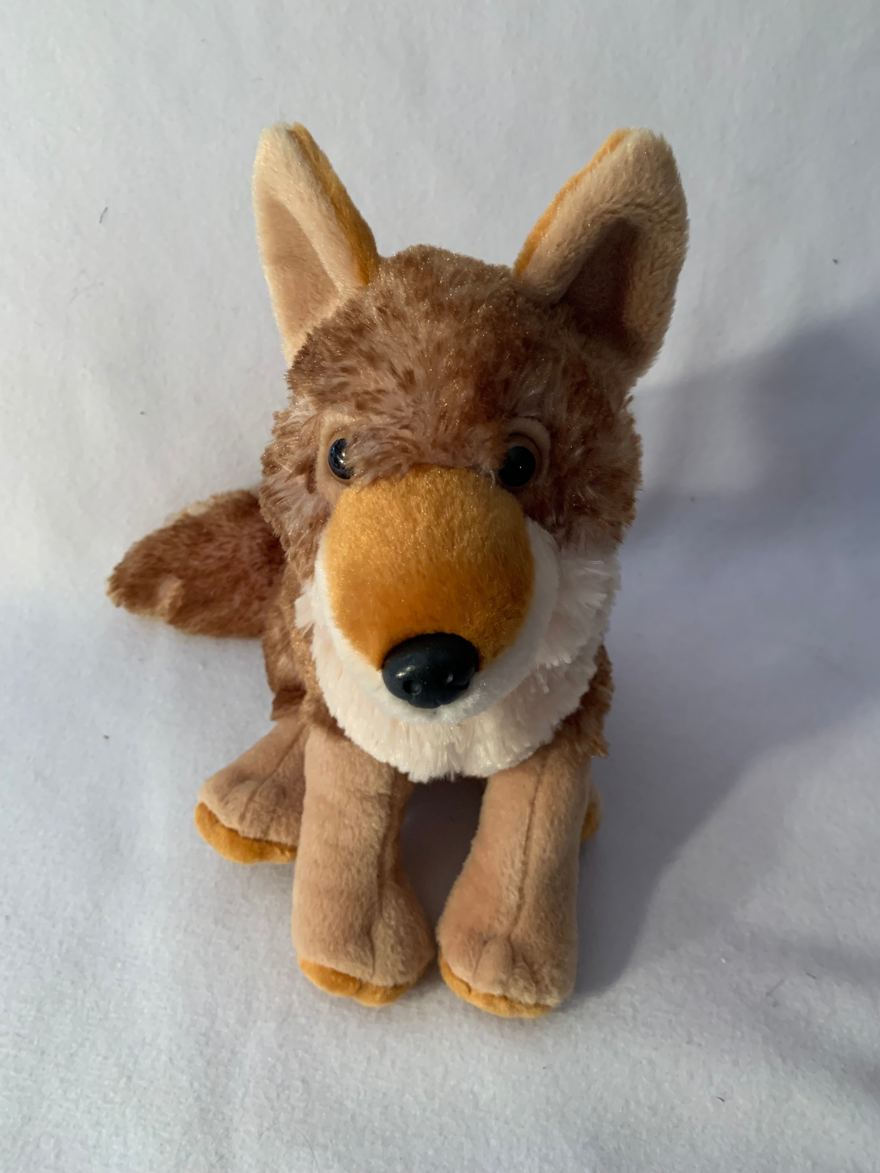 Weighted Plush wolf or fox with 3 lbs, weighted stuffed animal