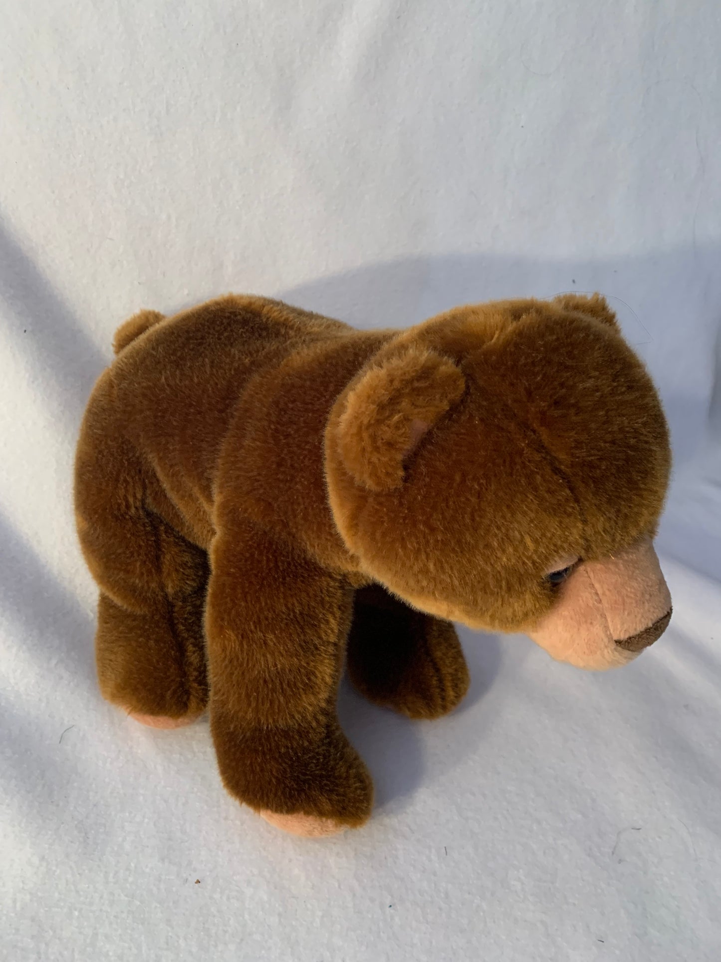 Weighted Stuffed Animal - Weighted Teddy Bear or Monkey with 4 lbs, washable plush buddy, brown bear