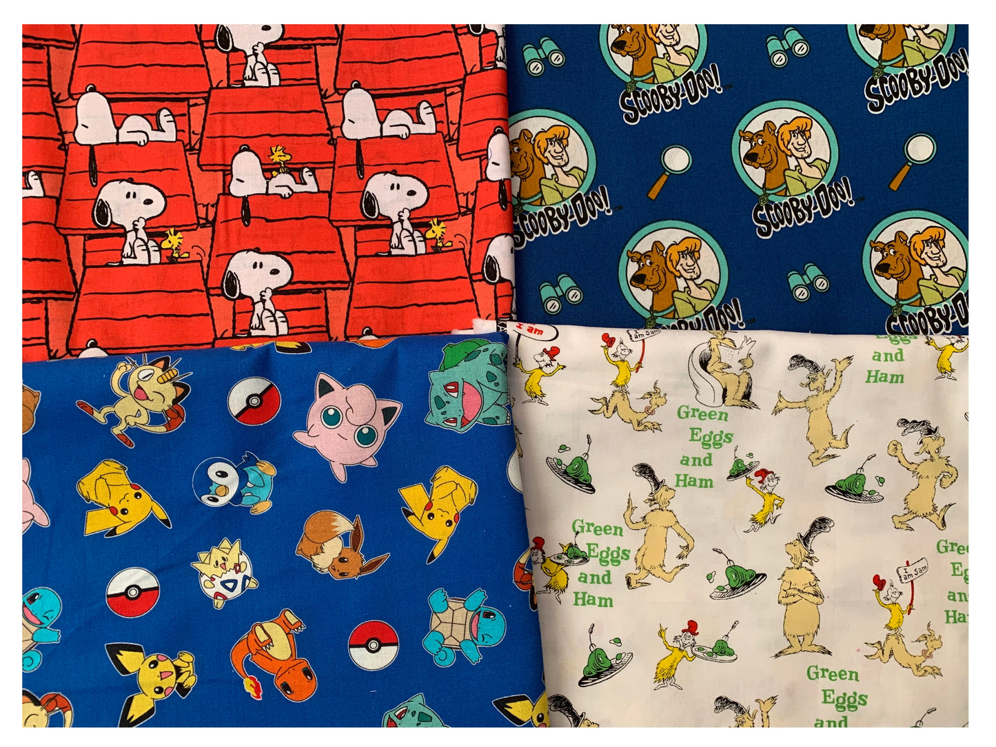 Custom double sided blanket, lap or twin, choose your pattern or characters, Cotton top, flannel bottom, washable, kids, adults, washable