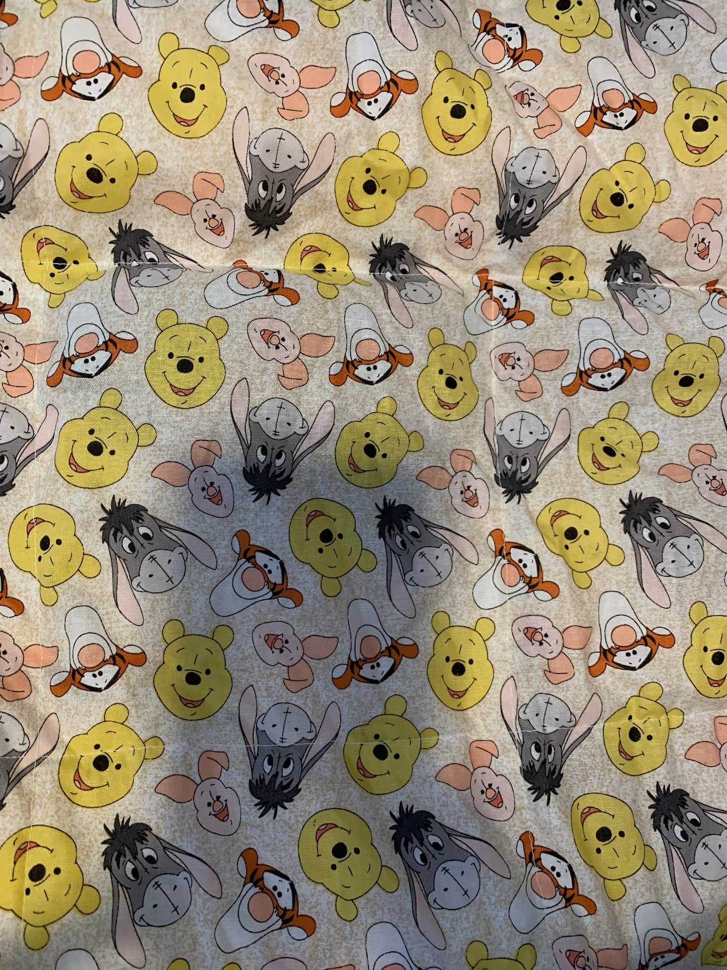 Weighted Lap Blanket Winnie the Pooh, 5 lbs, sleep aide, washable, autism, Piglet, Eeyore, Tigger SALE!! (Copy)