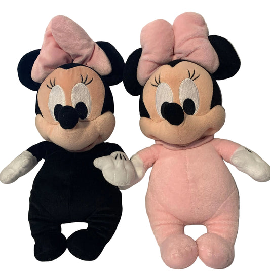 Weighted stuffed animal, baby Minnie Mouse with 2 lbs, AUTISM SENSORY TOY, washable plush buddy