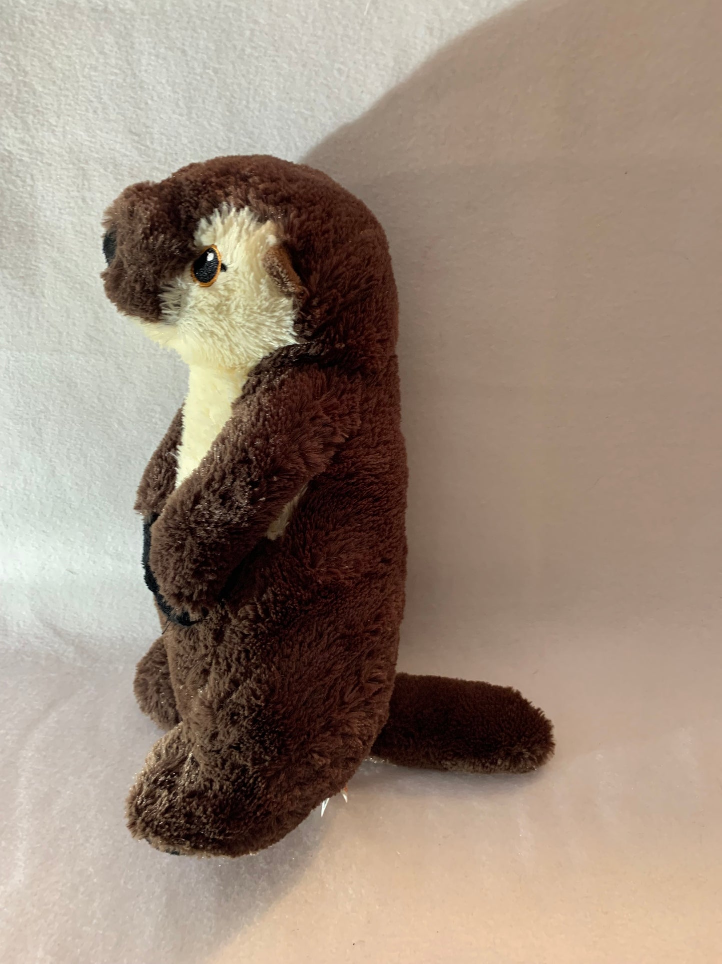 Weighted stuffed animal - Beaver or Raccoon with 3 lbs, washable plush buddy, plush autism toy