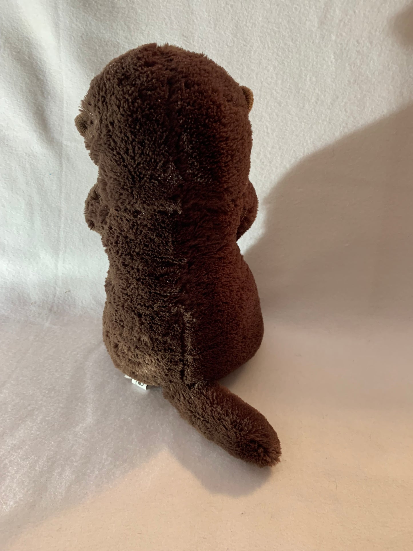 Weighted stuffed animal - Beaver or Raccoon with 3 lbs, washable plush buddy, plush autism toy