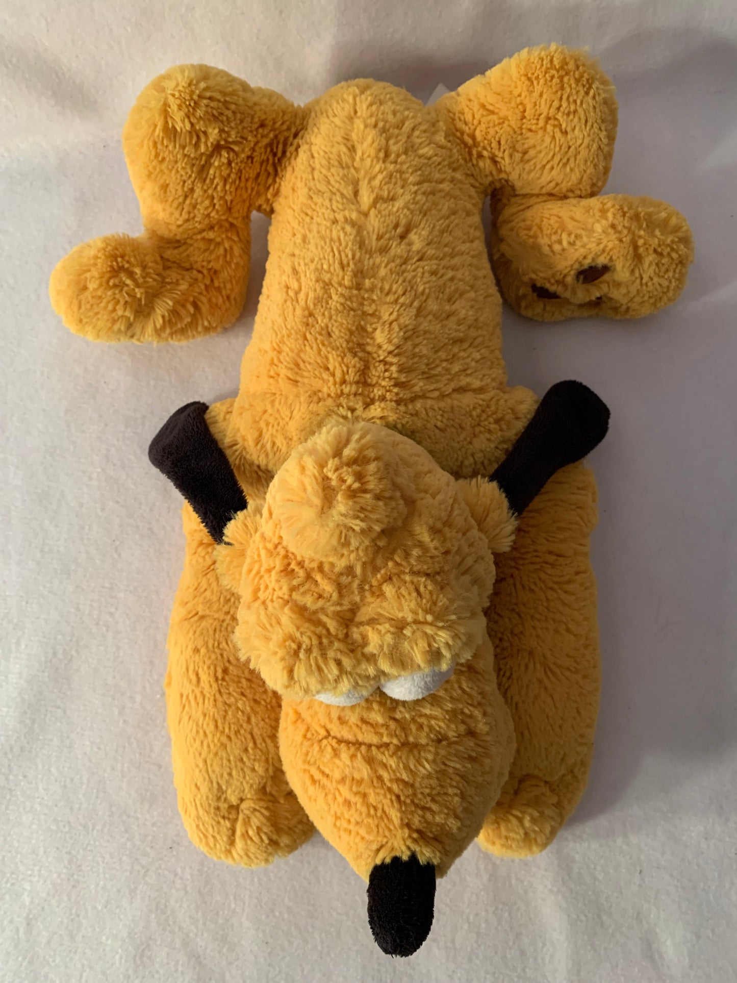 Weighted stuffed animal, Pluto dog with 2-4 lbs, washable plush buddy, autism sensory toy