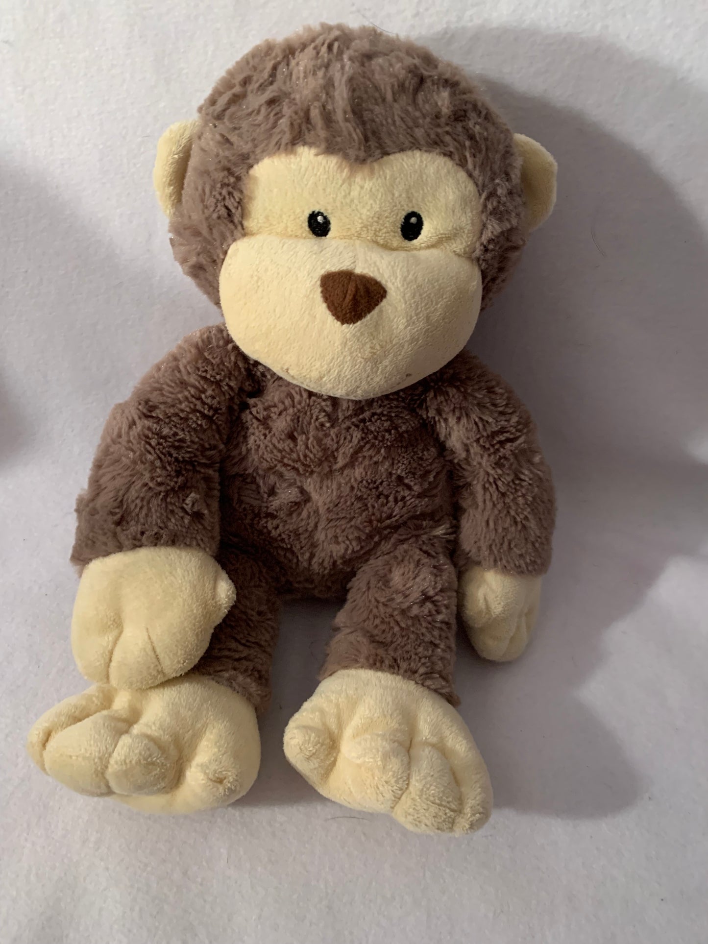 Weighted Stuffed Animal - Weighted Teddy Bear or Monkey with 4 lbs, washable plush buddy, brown bear