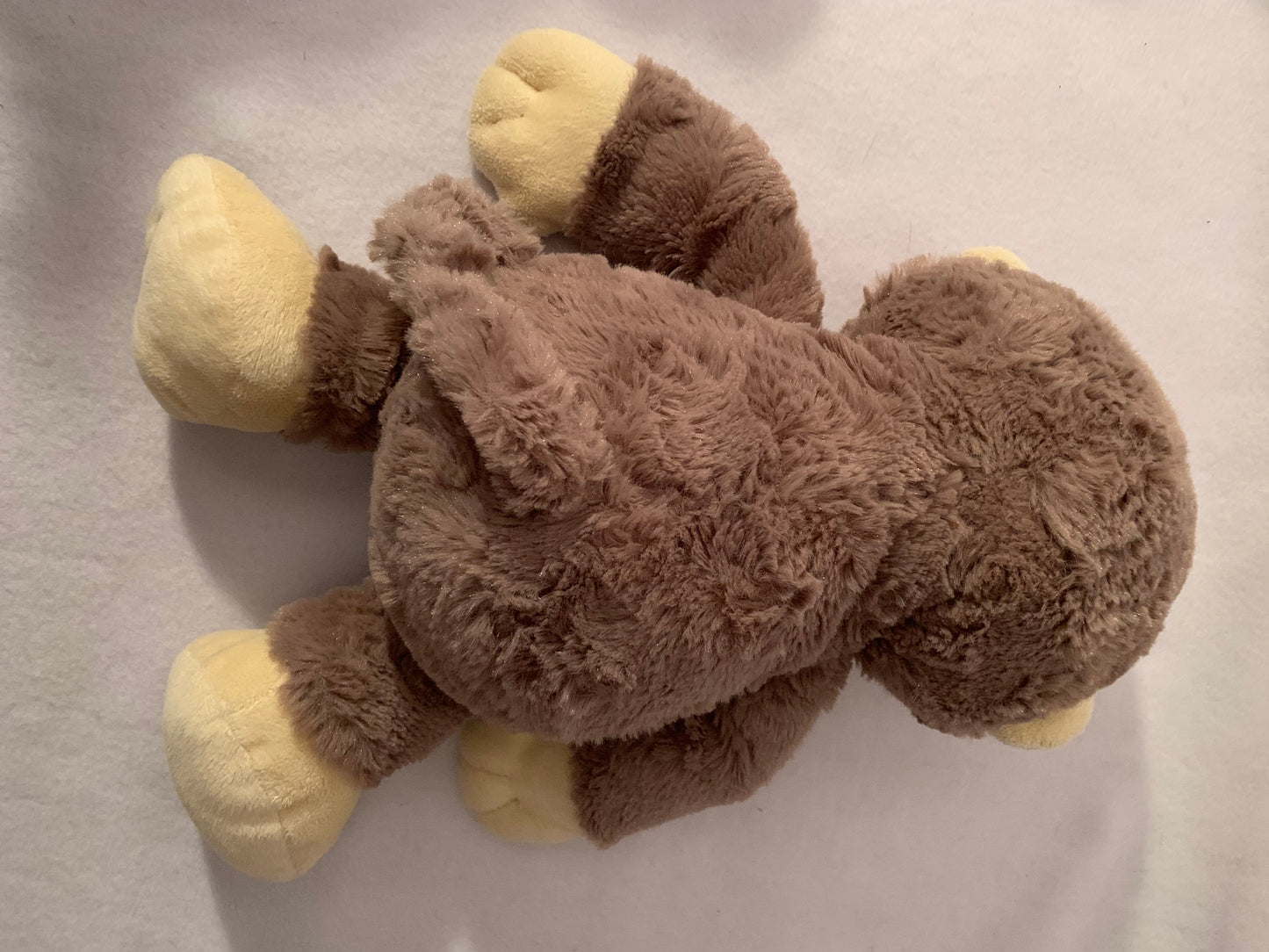 Weighted Stuffed Animal - Weighted Teddy Bear or Monkey with 4 lbs, washable plush buddy, brown bear