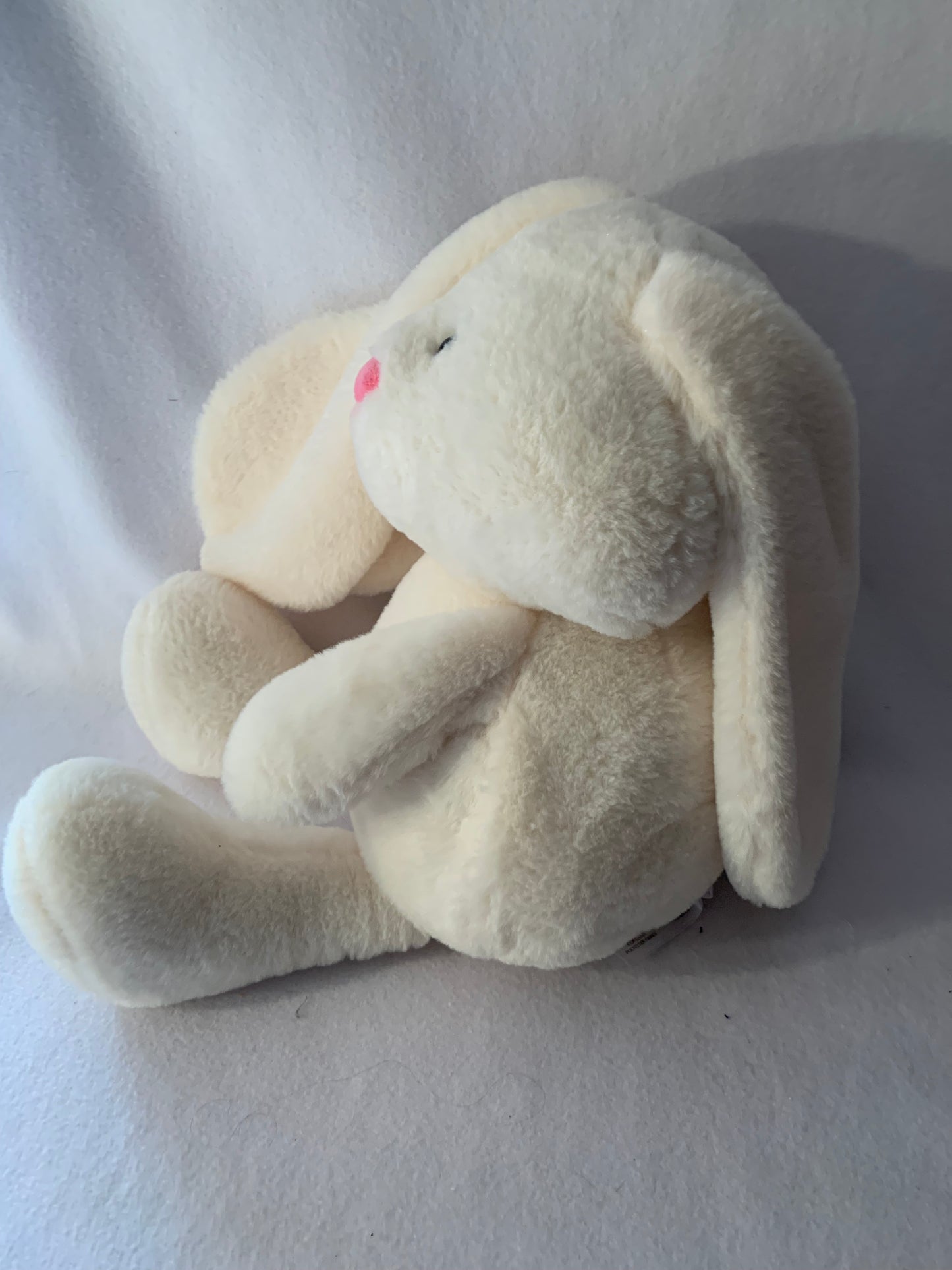 Weighted stuffed animal, jumbo owl or bunny with 6 lbs, large plush - washable, ready to ship, jungle cat