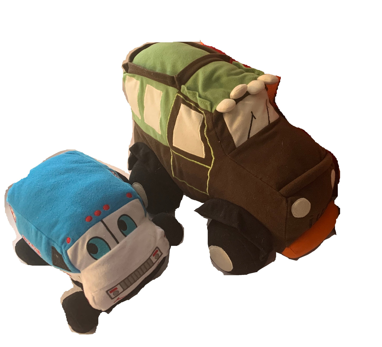 Weighted stuffed animal, van or boat with 2 1/2 lbs, cars with 3 lbs, SUV with 4 lbs, washable buddy, vehicle, truck, plush
