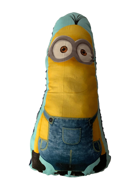 Weighted animal - Kevin (Minion) 5 lbs, washable buddy, pillow, autism sensory toy