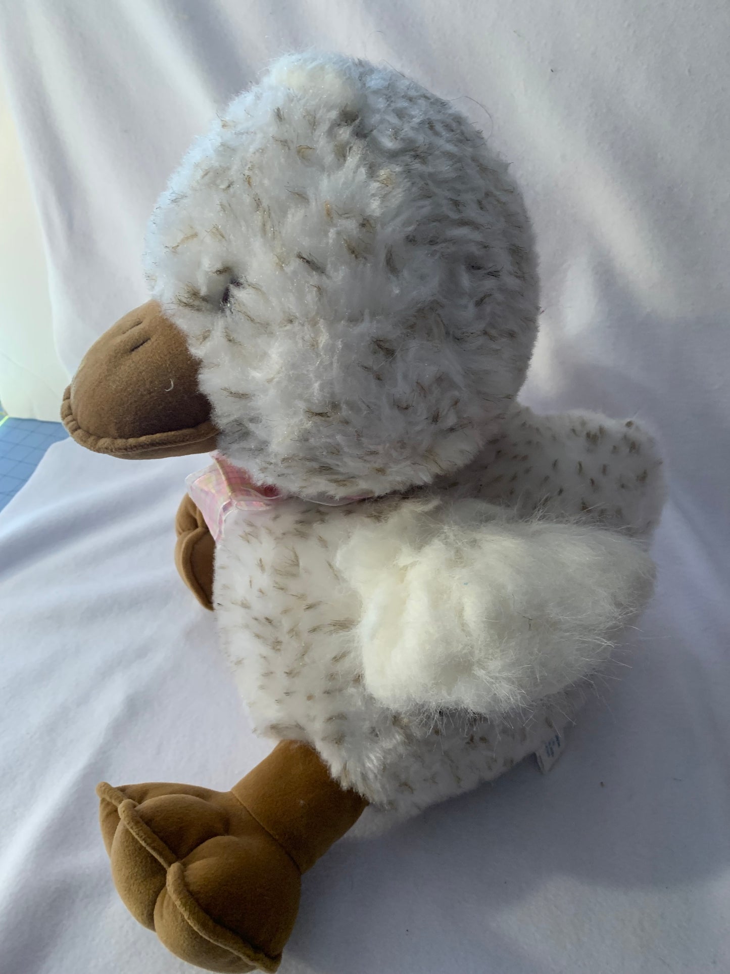 Jumbo Weighted stuffed animal, jumbo owl, sloth, bunny or duck, with 12 lbs, washable plush buddy