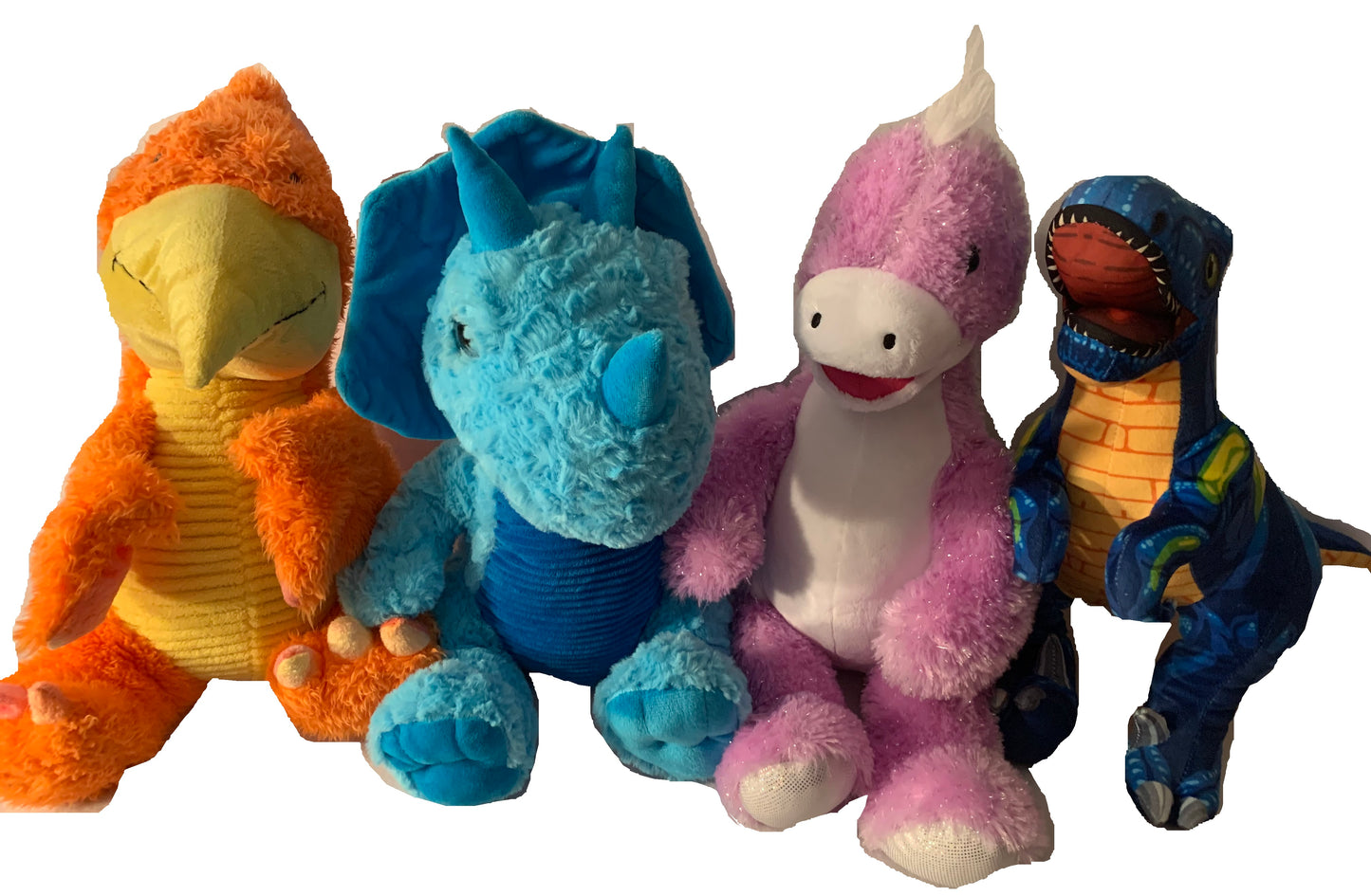 Weighted Stuffed Animal, Dinosaurs Choose 4 or 5 lbs, Plush Brontosaurus, tyrannosaur rex, Dino, Washable Weighted Buddy
