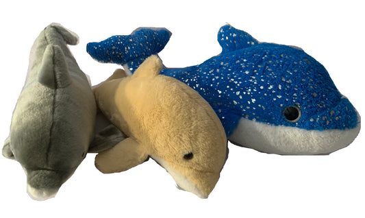 Weighted stuffed animal, dolphin with 3-5 lbs, washable weighted buddy, AUTISM PLUSH FISH