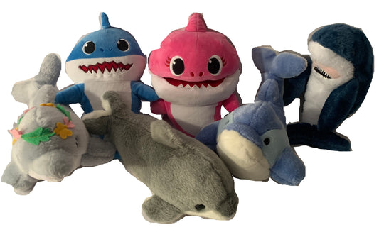 Weighted stuffed animal, plush sharks with 2 lbs, plush washable weighted buddy, sea creature, fish, dolphin, AUTISM PLUSH FISH