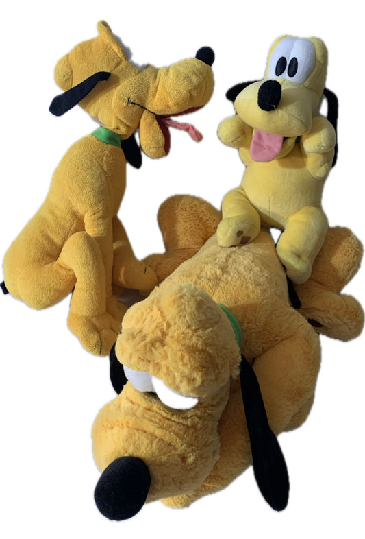 Weighted stuffed animal, Pluto dog with 2-4 lbs, washable plush buddy, autism sensory toy