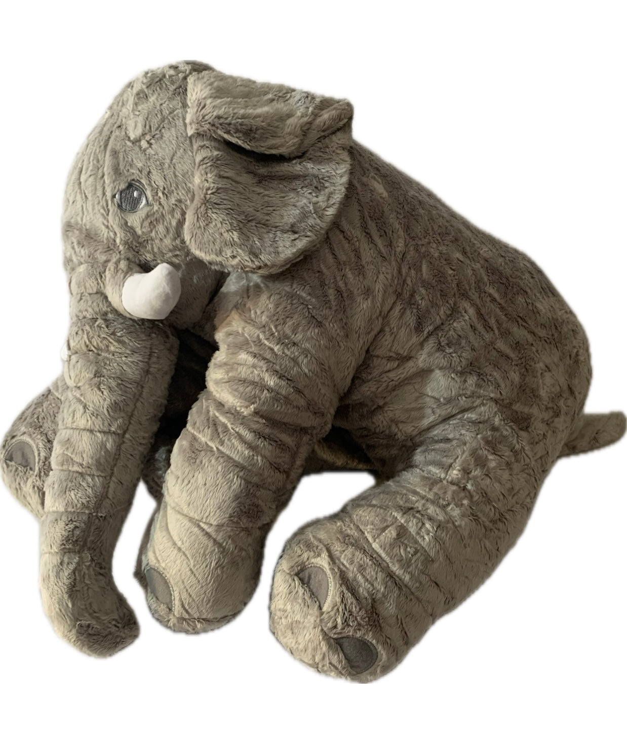 Weighted stuffed animal, jumbo elephant, bear or dog, choose 15 or 20 lbs, large plush buddy, washable