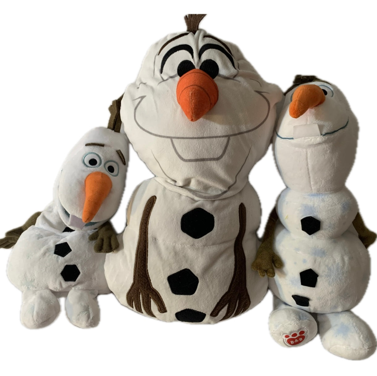 Weighted stuffed animal with 2-4 lbs, Frozen Olof snowman, washable, AUTISM PLUSH TOY