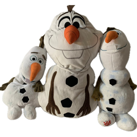 Weighted stuffed animal with 2-4 lbs, Frozen Olof snowman, washable, AUTISM PLUSH TOY