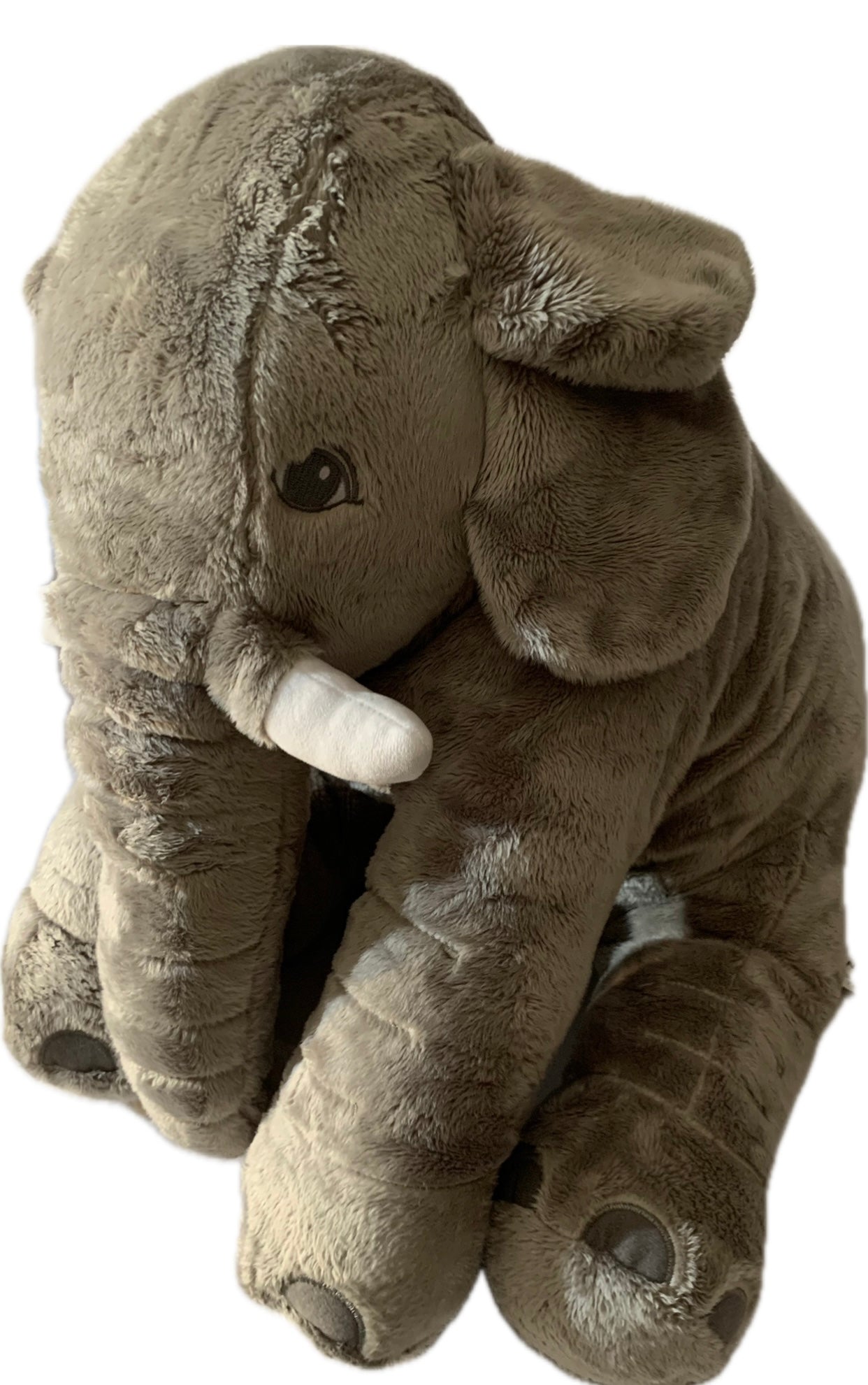 Weighted stuffed animal, jumbo elephant, bear or dog, choose 15 or 20 lbs, large plush buddy, washable