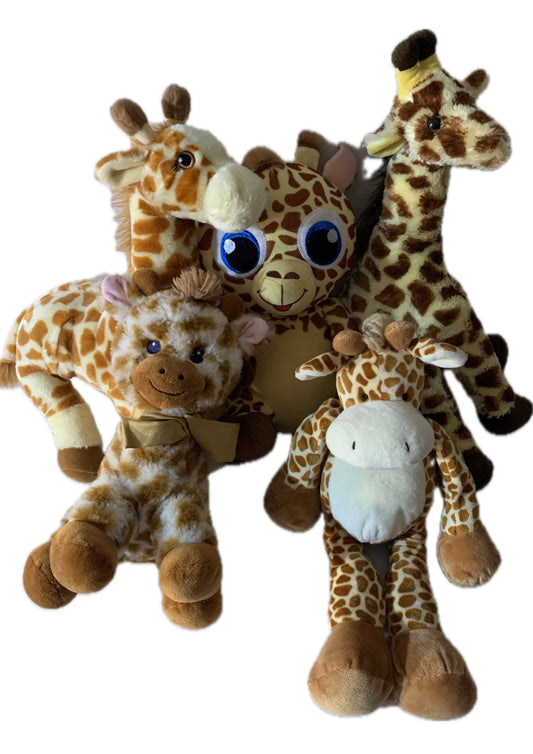 Weighted stuffed animal, plush giraffes with 2 lbs, washable weighted buddy, AUTISM SENSORY TOY,