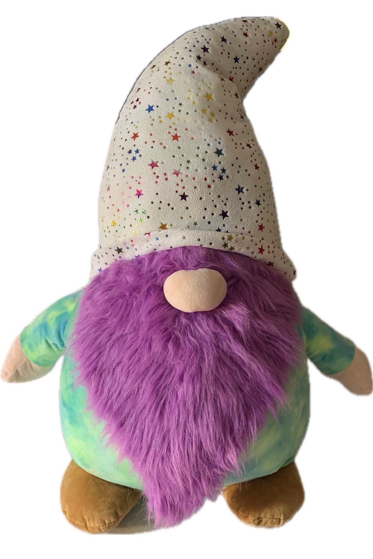 Weighted Stuffed Animal, Jumbo Bear, Gnome or Dog with 20 lbs, Large Plush Buddy, Washable autism toy