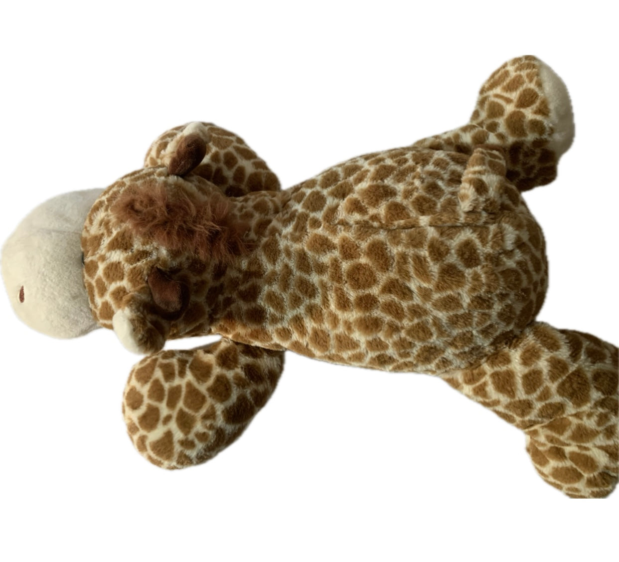 Jumbo WEIGHTED STUFFED ANIMAL, large giraffe or dog sensory toy, with 15 lbs, washable