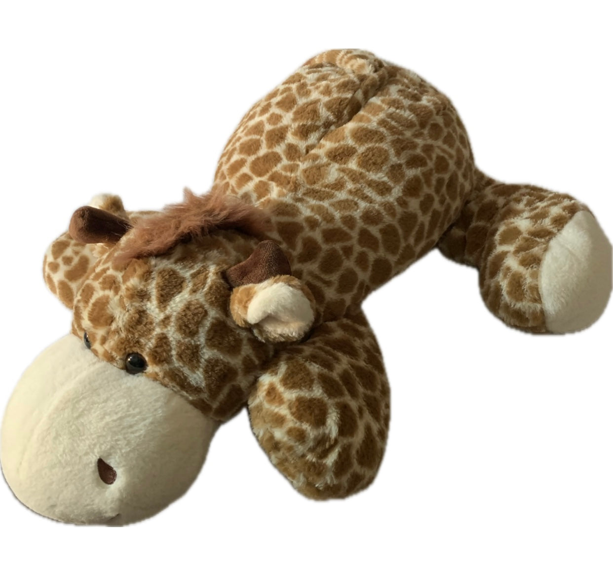 Jumbo WEIGHTED STUFFED ANIMAL, large giraffe or dog sensory toy, with 15 lbs, washable