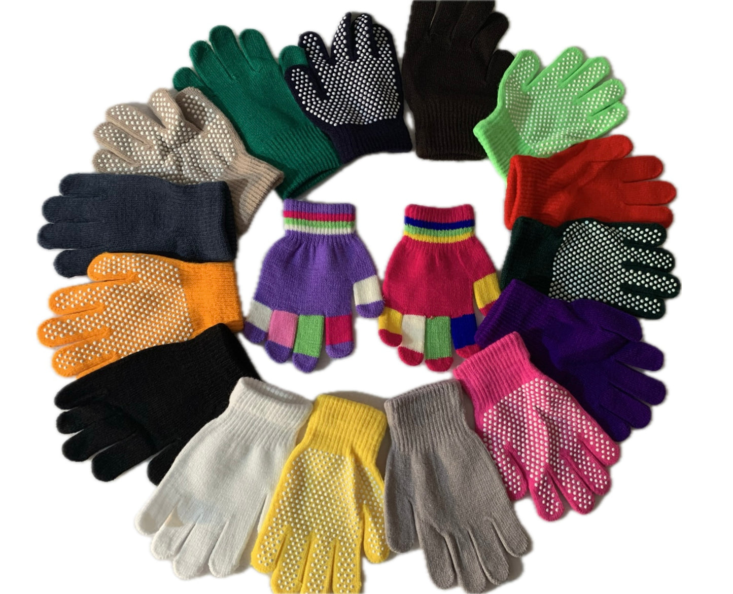 Small weighted glove fidget with marble and poly pellets, washable, various color choices, autism sensory toy