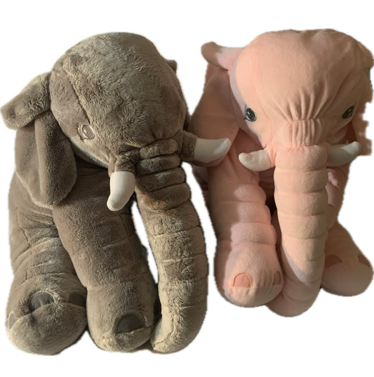 Aunt Sandy's Sewing Weighted Stuffed Animal, Jumbo Elephant with 15 or 20 lbs, Washable Plush Extra Large Buddy