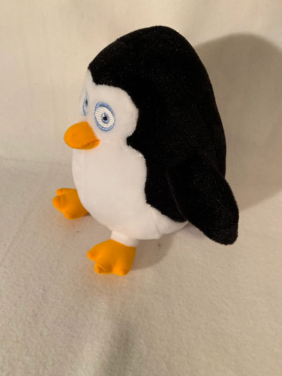 Weighted stuffed animal, penguin sensory toy with 3-4 lbs, AUTISM WEIGHTED PLUSH